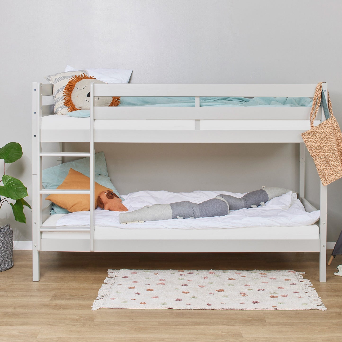 Hoppekids ECO Comfort Køjeseng med 2 Madrasser 70x160 / 90x200