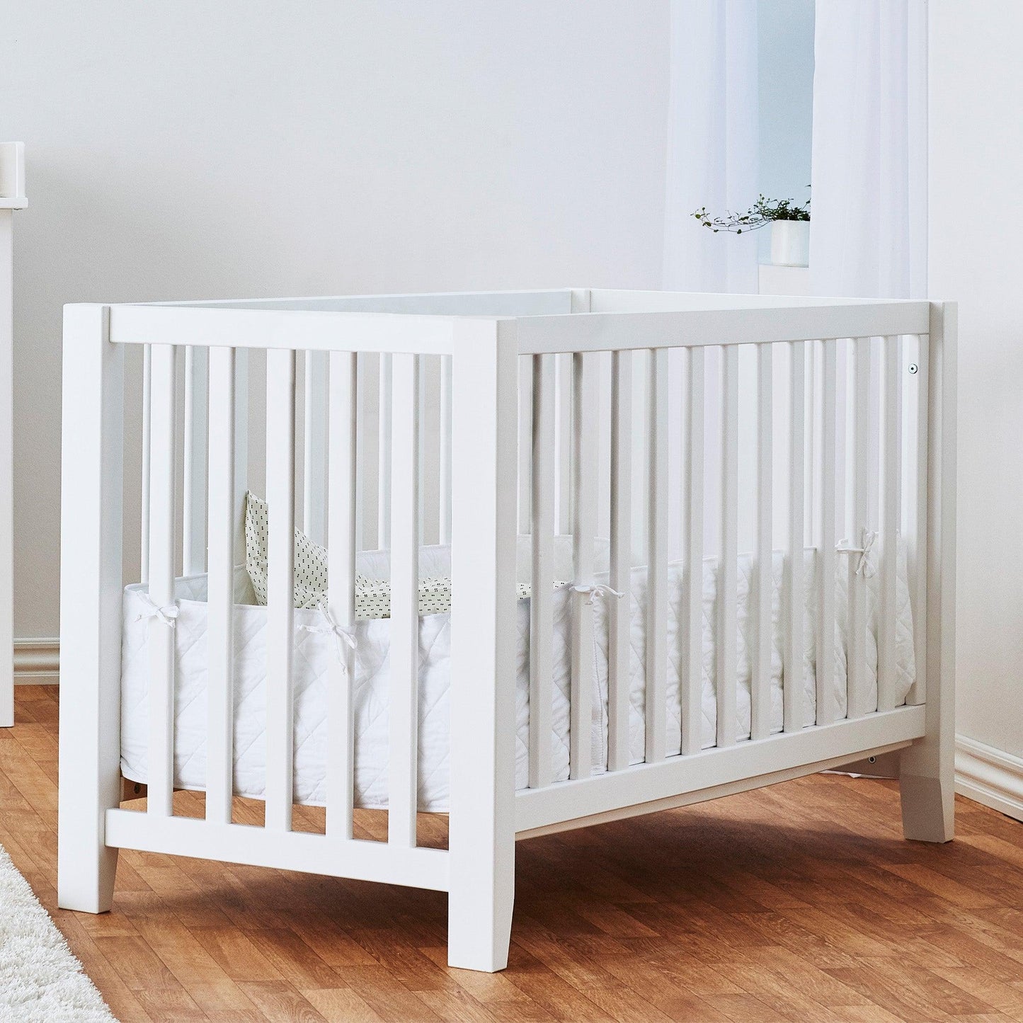 ANTON Baby Bed 60x120 White
