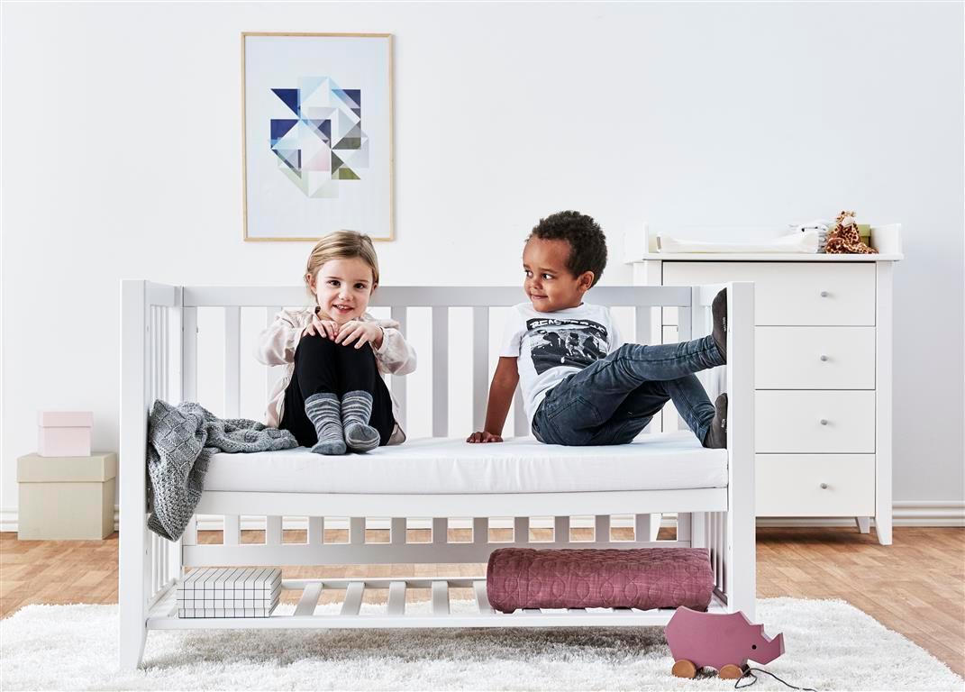 ANTON Baby Bed 60x120 White