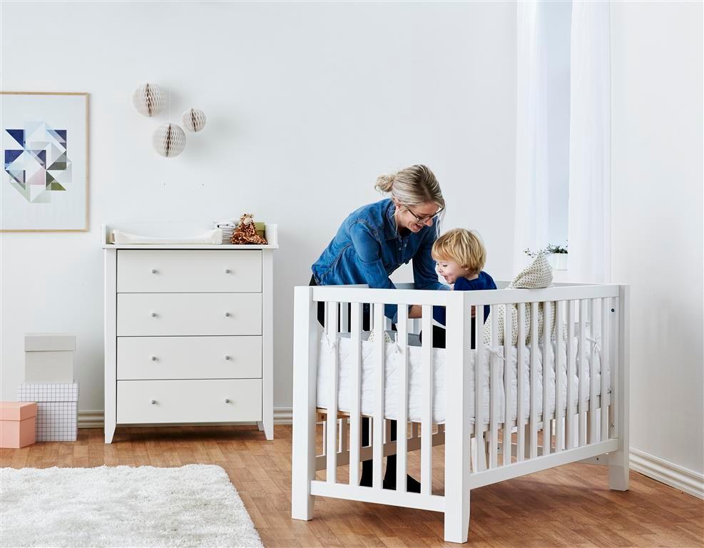ANTON Baby Bed 60x120 White