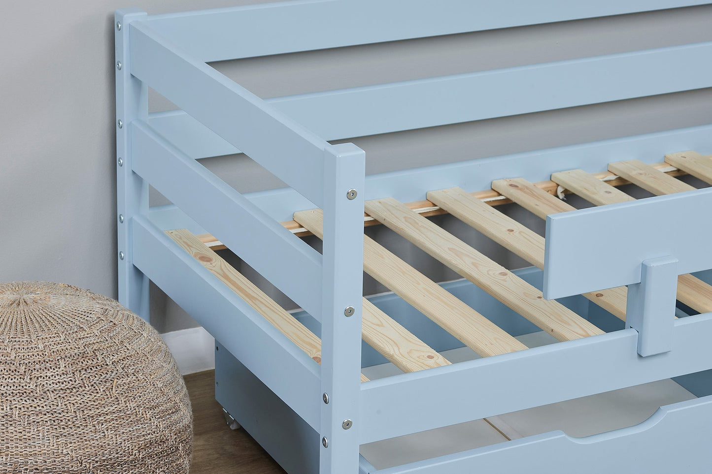 ECO Comfort Junior Bed 70x160 cm incl. Drawers and Guard Rail