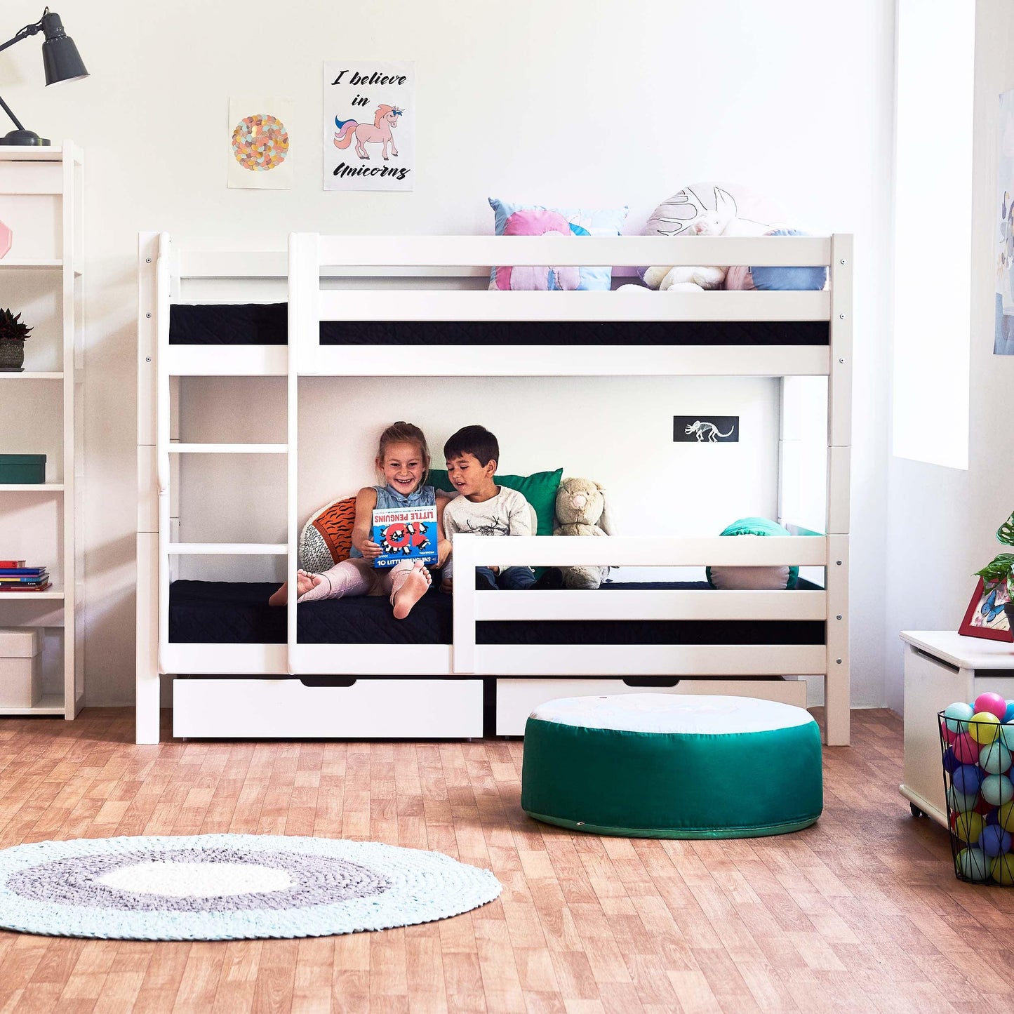 ECO Luxury Bunk Bed (with Extra Guard Rail)