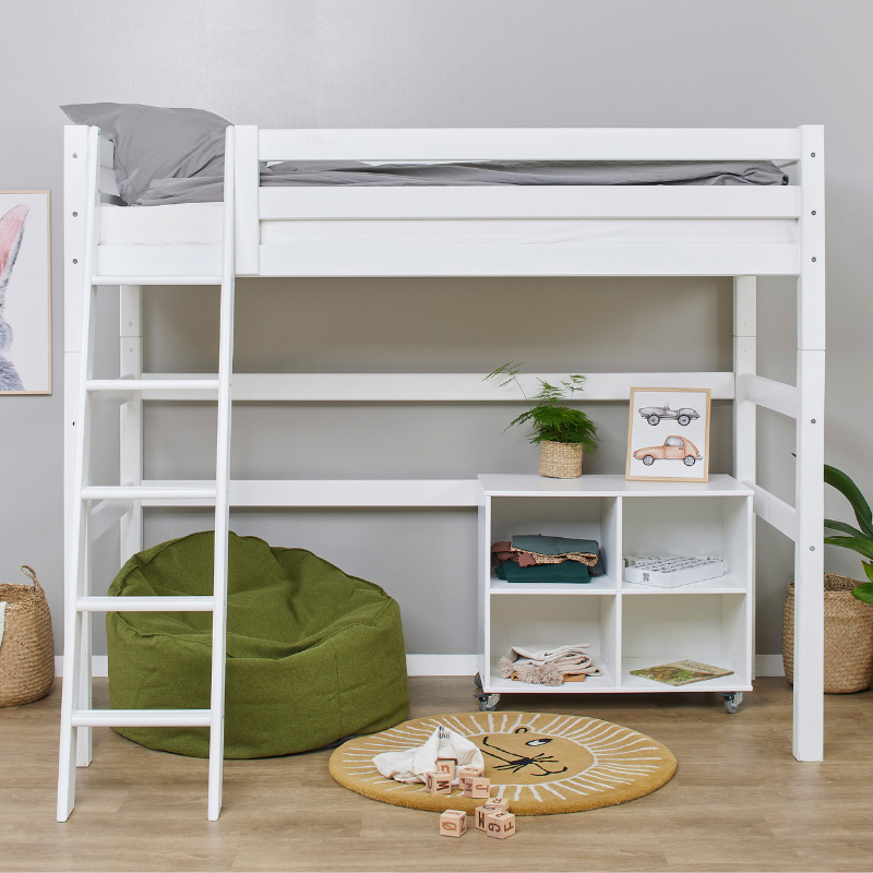 Hoppekids ECO Luxury, Loft bed, white