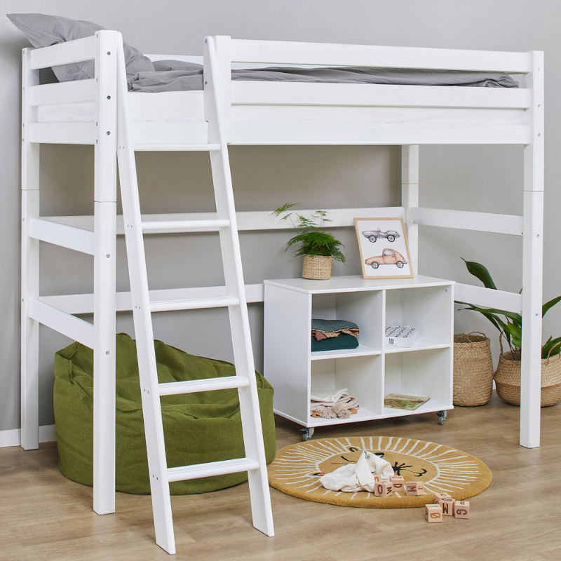 Hoppekids ECO Luxury, Loft bed, white