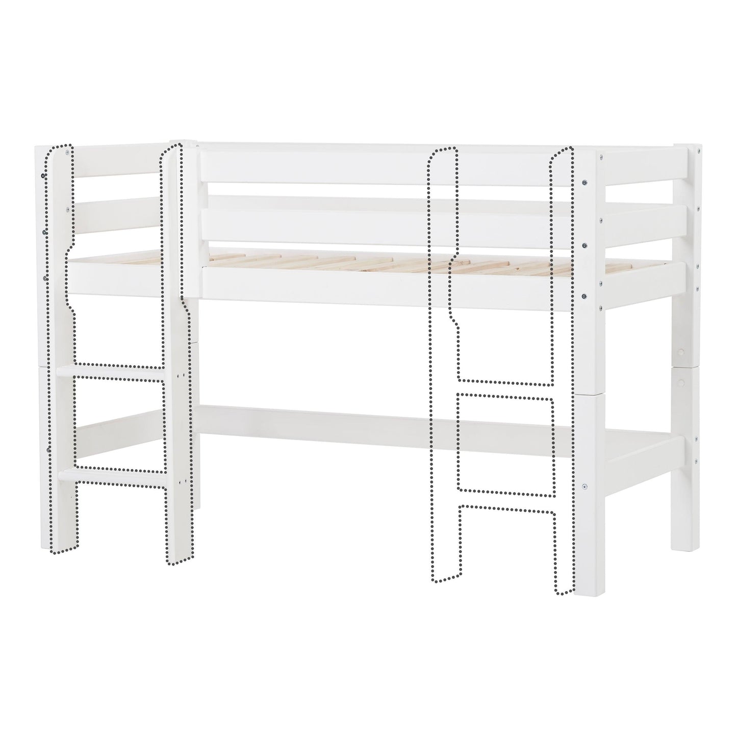 Hoppekids ECO Luxury Mid-High Bed