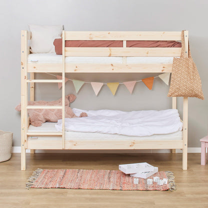 Hoppekids ECO Comfort Køjeseng med 2 Madrasser 70x160 / 90x200