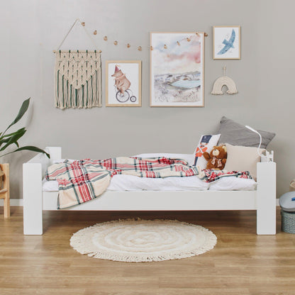 Steens For Kids Junior Bed, 90x200 cm, white