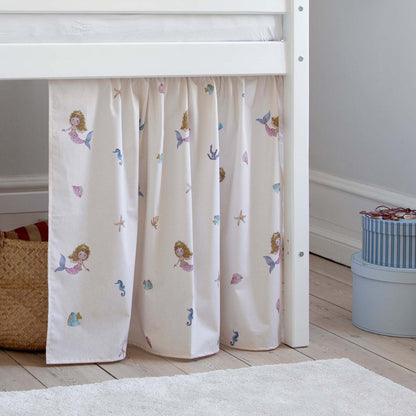 Mermaid Half-High ECO Comfort Bed with Curtain