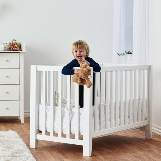 Hoppekids Anton Crib, White, 60x120 cm