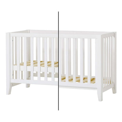 Hoppekids Anton Crib, White, 60x120 cm