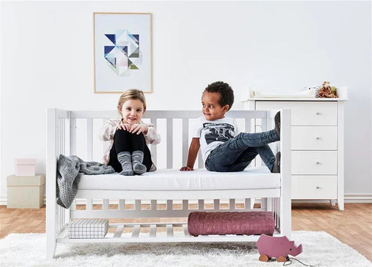 Hoppekids ANTON Baby Bed 60x120 White