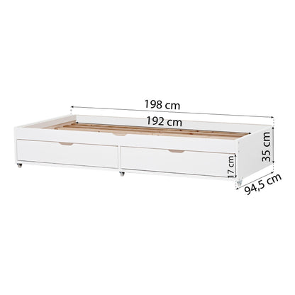 Bed Package: Hoppekids MAJA Deluxe 90x200