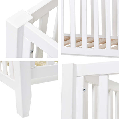 ANTON Baby Bed 60x120 White