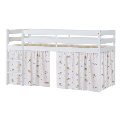 Mermaid Half-High ECO Comfort Bed with Curtain