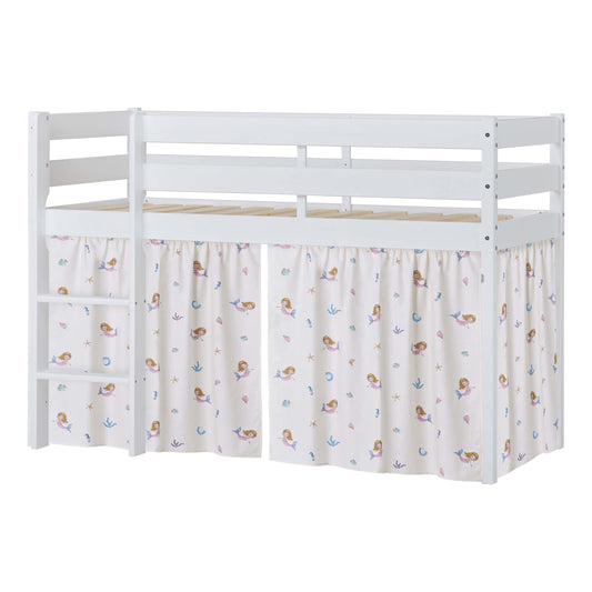 Mermaid Half-High ECO Comfort Bed with Curtain