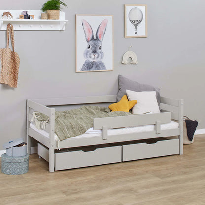 Hoppekids ECO Comfort, Toddler Bed, 70x160cm, with drawers and bed rail