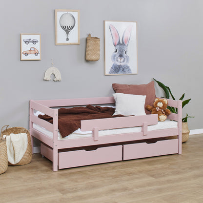 ECO Comfort Junior Bed 70x160 cm incl. Drawers and Guard Rail