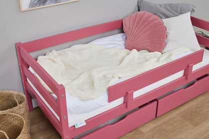 ECO Comfort Junior Bed 70x160 cm incl. Drawers and Guard Rail