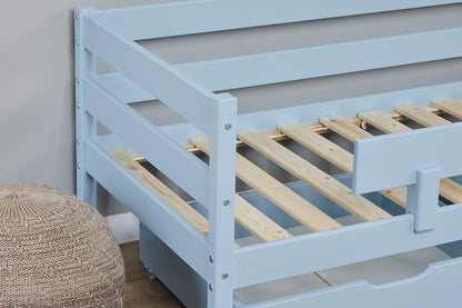 ECO Comfort Junior Bed 70x160 cm incl. Drawers and Guard Rail
