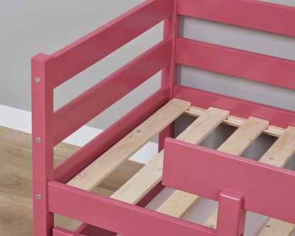 ECO Comfort Junior Bed 70x160 cm incl. Drawers and Guard Rail