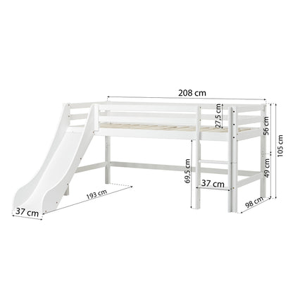 ECO Dream Mid-Height Bed with Slide