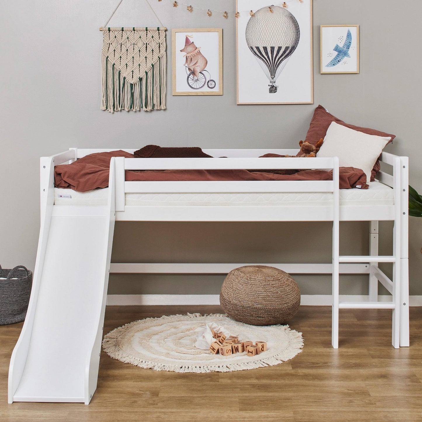 ECO Dream Mid-Height Bed with Slide