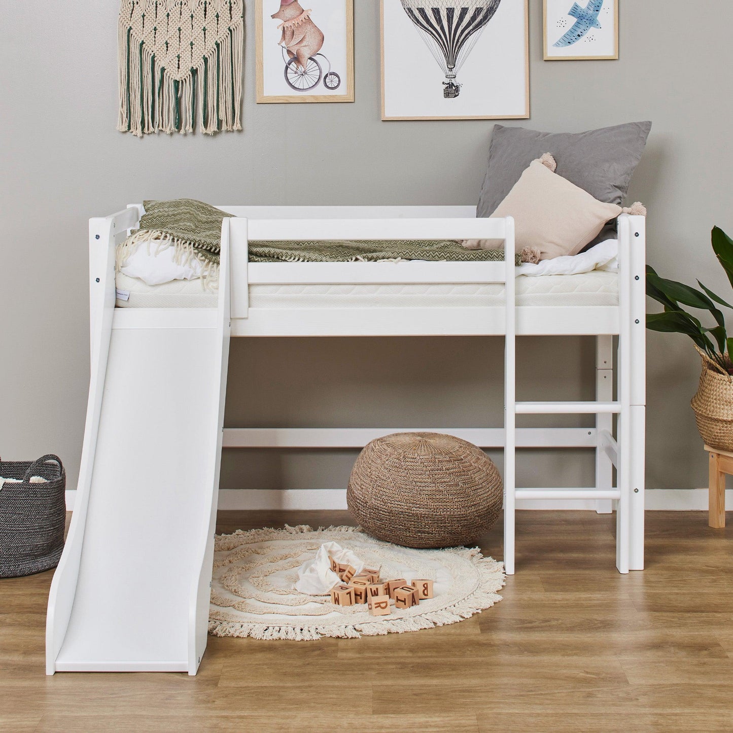 ECO Dream Mid-Height Bed with Slide
