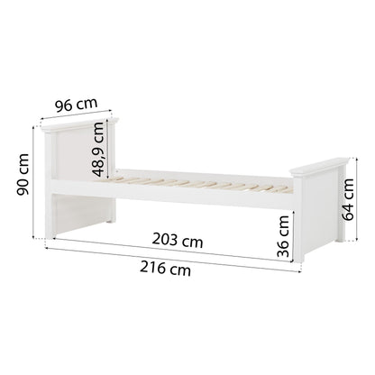Bed Package: Hoppekids MAJA Deluxe 90x200