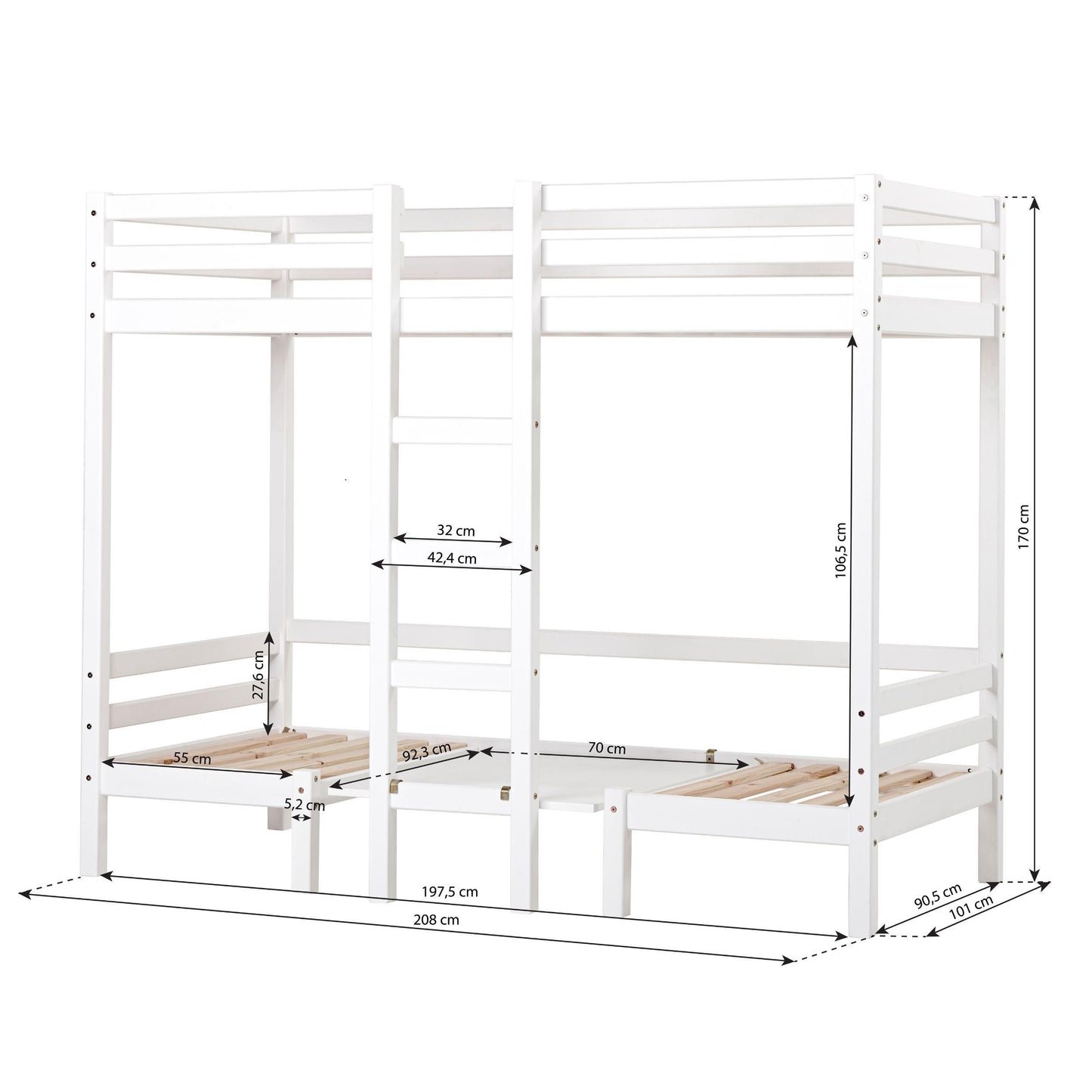 Bed Package: Hoppekids ECO Dream Jumbo Bed