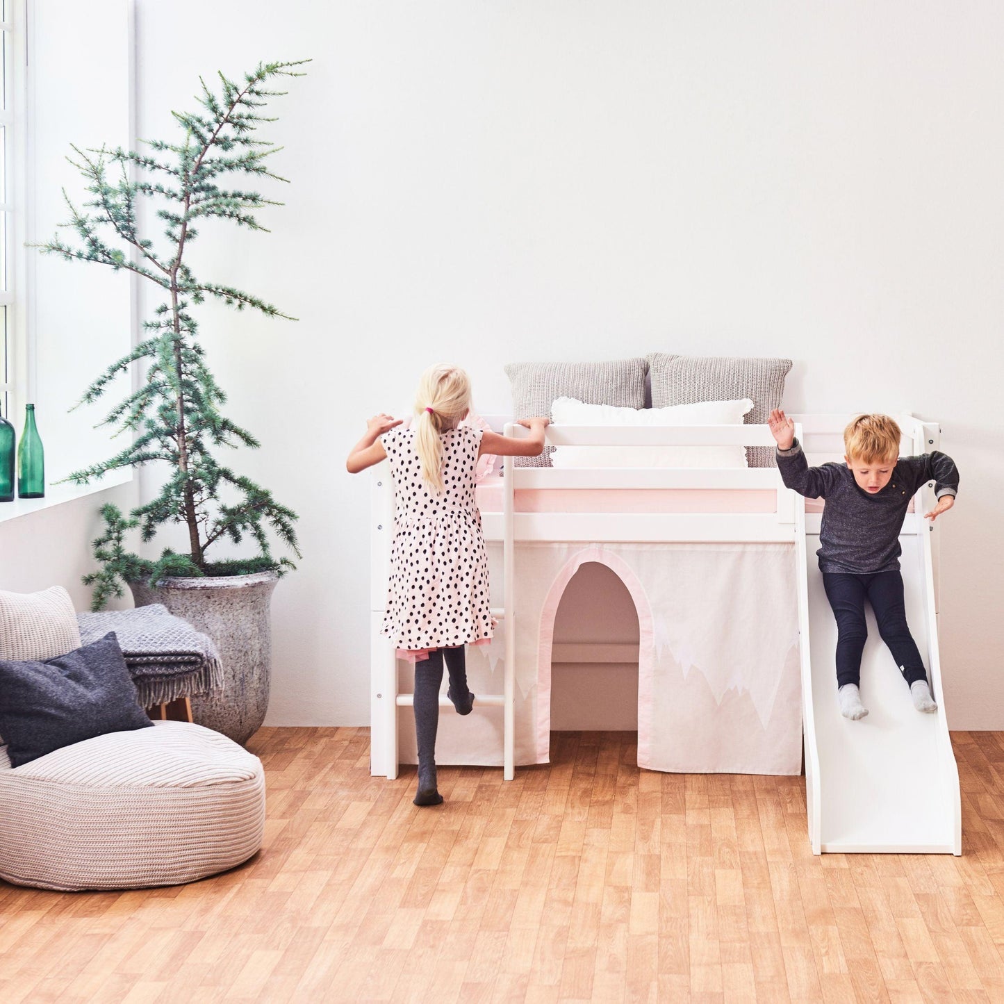 ECO Dream Mid-Height Bed with Slide