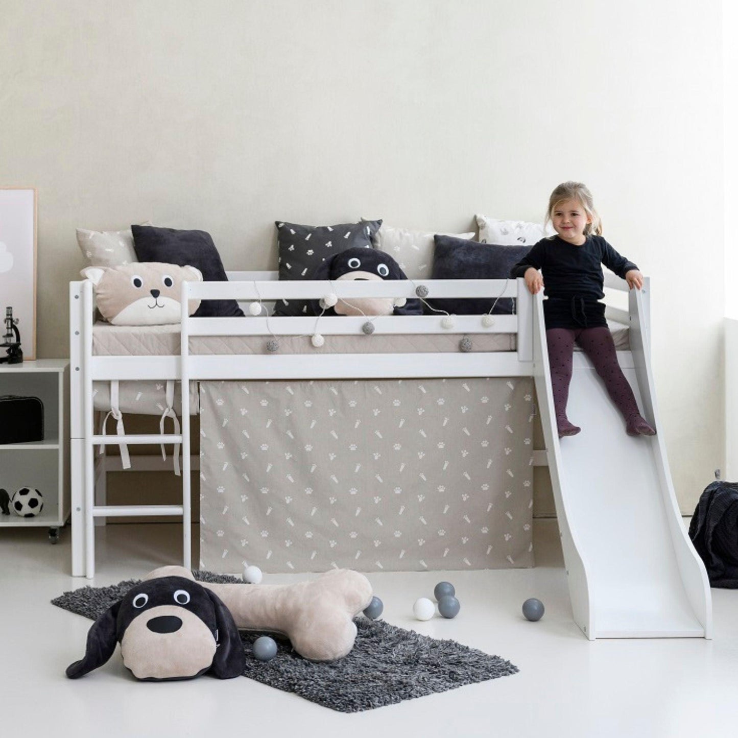 ECO Dream Mid-Height Bed with Slide