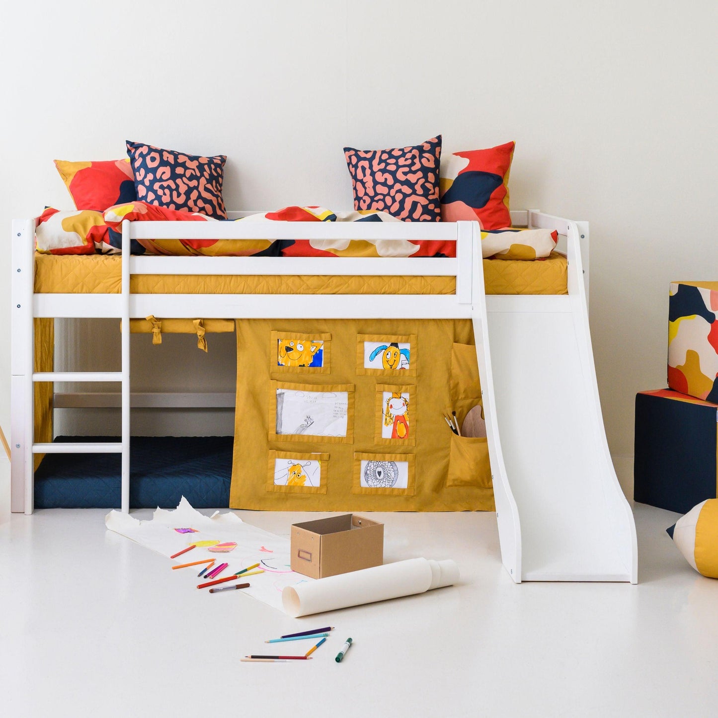 ECO Dream Mid-Height Bed with Slide