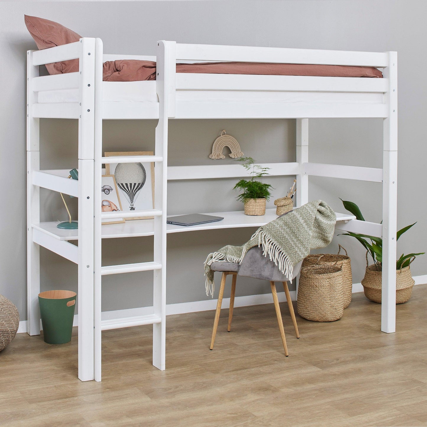Hoppekids ECO Luxury Loft Bed with Desk