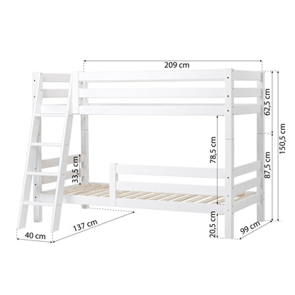 ECO Luxury Bunk Bed (with Extra Guard Rail)