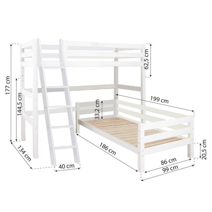 ECO Luxury Bunk Bed – Corner Combination