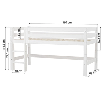Hoppekids ECO Luxury Mid-High Bed