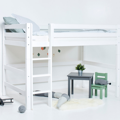 Hoppekids ECO Luxury, High sleeper, white, 120x200 cm