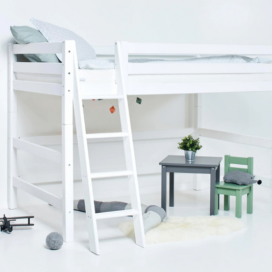 Hoppekids ECO Luxury, High sleeper, white, 120x200 cm