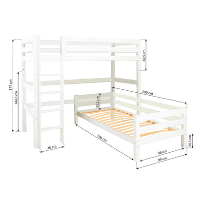 ECO Luxury Bunk Bed – Corner Combination