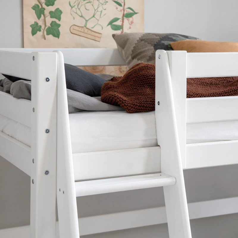 Hoppekids ECO Luxury, High sleeper, white, 120x200 cm