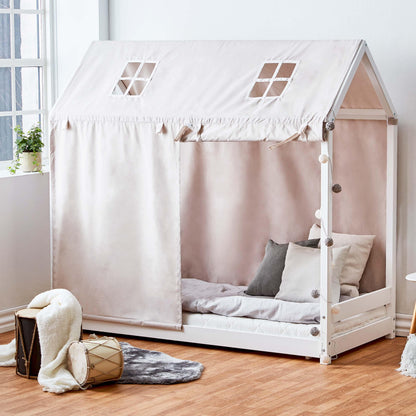 Hoppekids ECO One, House Bed, 70x160 cm, White
