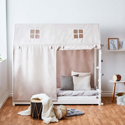 Hoppekids ECO One, House Bed, 70x160 cm, White